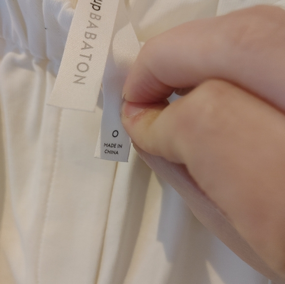 The Group Babaton Cotton Silk Cargo Pant Size 0 - Picture 7 of 11